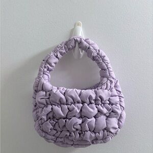 COS Quilted Micro Bag Lavender